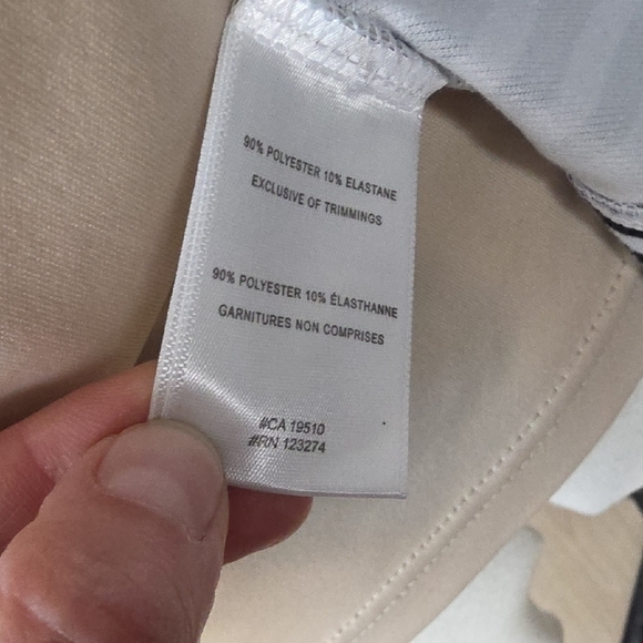 Lolë – Striped Zip-Up Jacket with High Collar - Picture 11 of 14